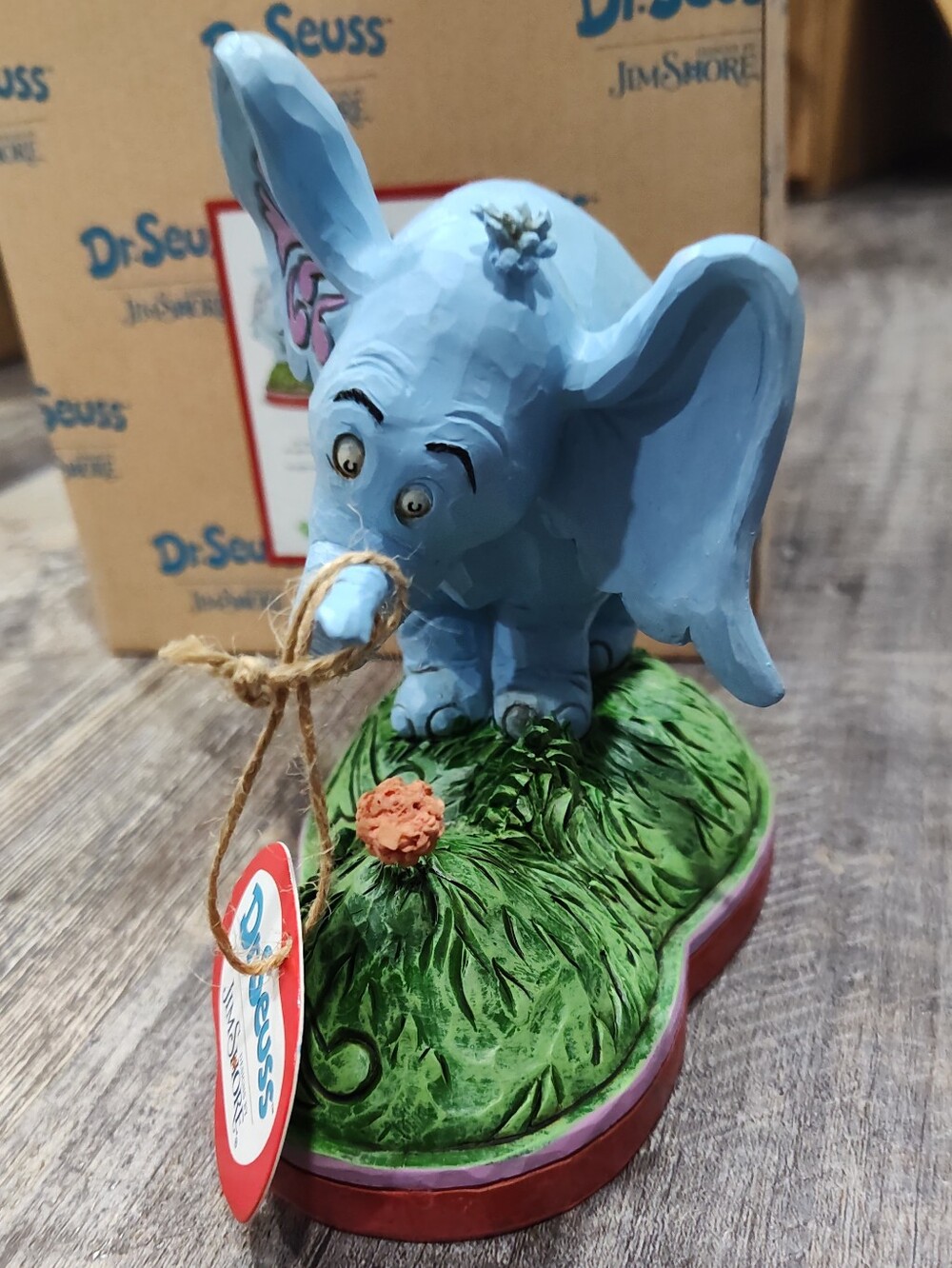 Dr Seuss, Jim Shore, Horton With A Flower, Horton Hears A Who, Figurine, 2018 - Picture 2 of 10